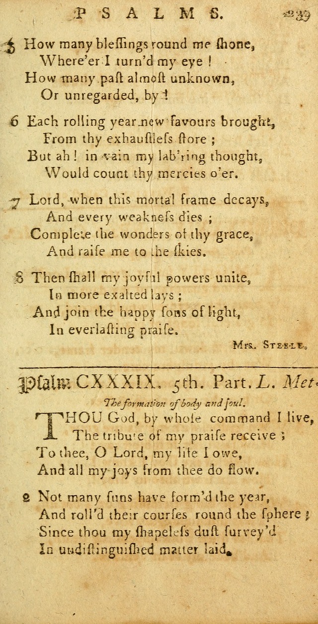Sacred Poetry: Consisting of Psalms and Hymns, Adapted to Christian        Devotion, in Public and Private. 2nd ed. page 243
