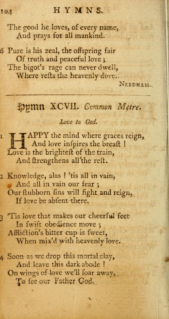 Sacred Poetry: Consisting of Psalms and Hymns, Adapted to Christian        Devotion, in Public and Private. 2nd ed. page 384