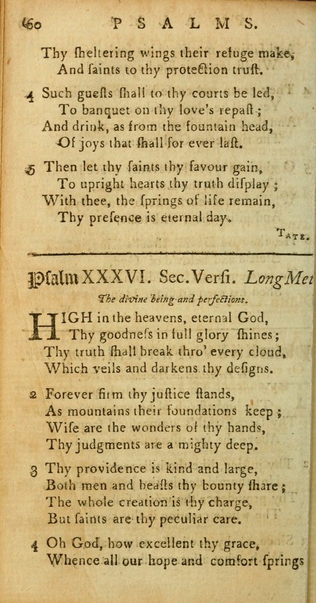 Sacred Poetry: Consisting of Psalms and Hymns, Adapted to Christian        Devotion, in Public and Private. 2nd ed. page 62