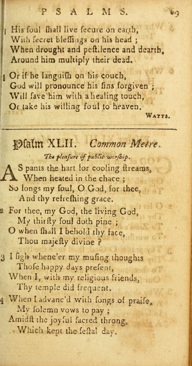 Sacred Poetry: Consisting of Psalms and Hymns, Adapted to Christian        Devotion, in Public and Private. 2nd ed. page 71