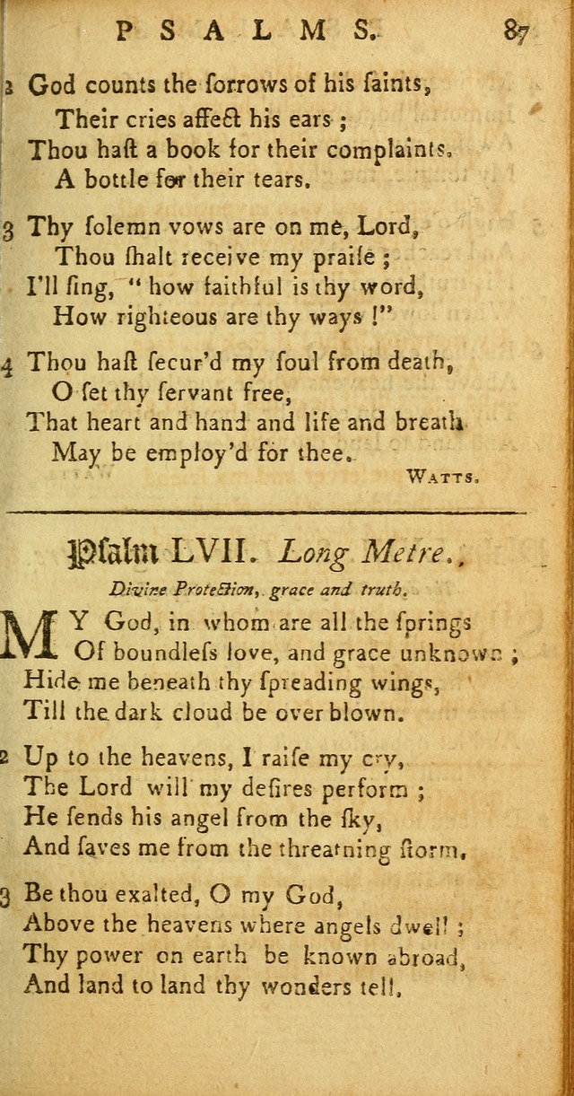 Sacred Poetry: Consisting of Psalms and Hymns, Adapted to Christian        Devotion, in Public and Private. 2nd ed. page 89