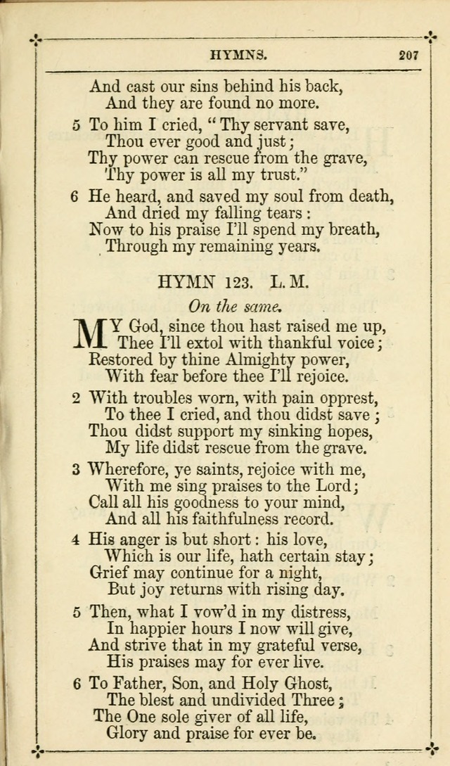 Selections from the Psalms of David in Metre: with hymns suited to the feasts and fasts of the church, and other occasions of public worship page 209