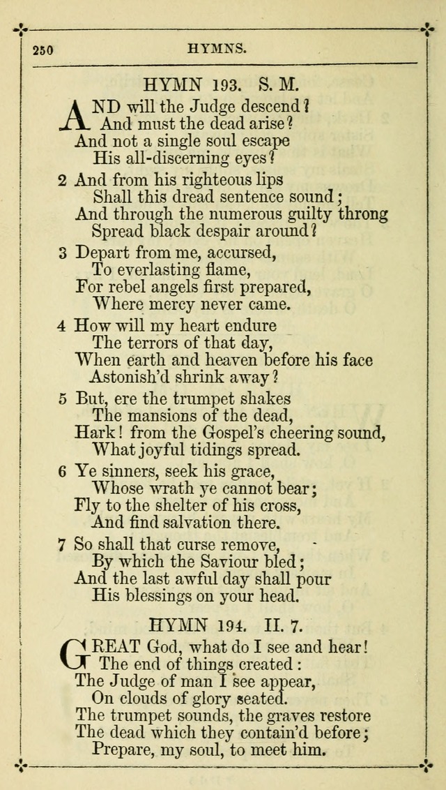 Selections from the Psalms of David in Metre: with hymns suited to the feasts and fasts of the church, and other occasions of public worship page 252