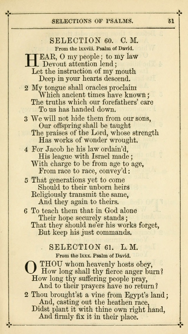 Selections from the Psalms of David in Metre: with hymns suited to the feasts and fasts of the church, and other occasions of public worship page 53