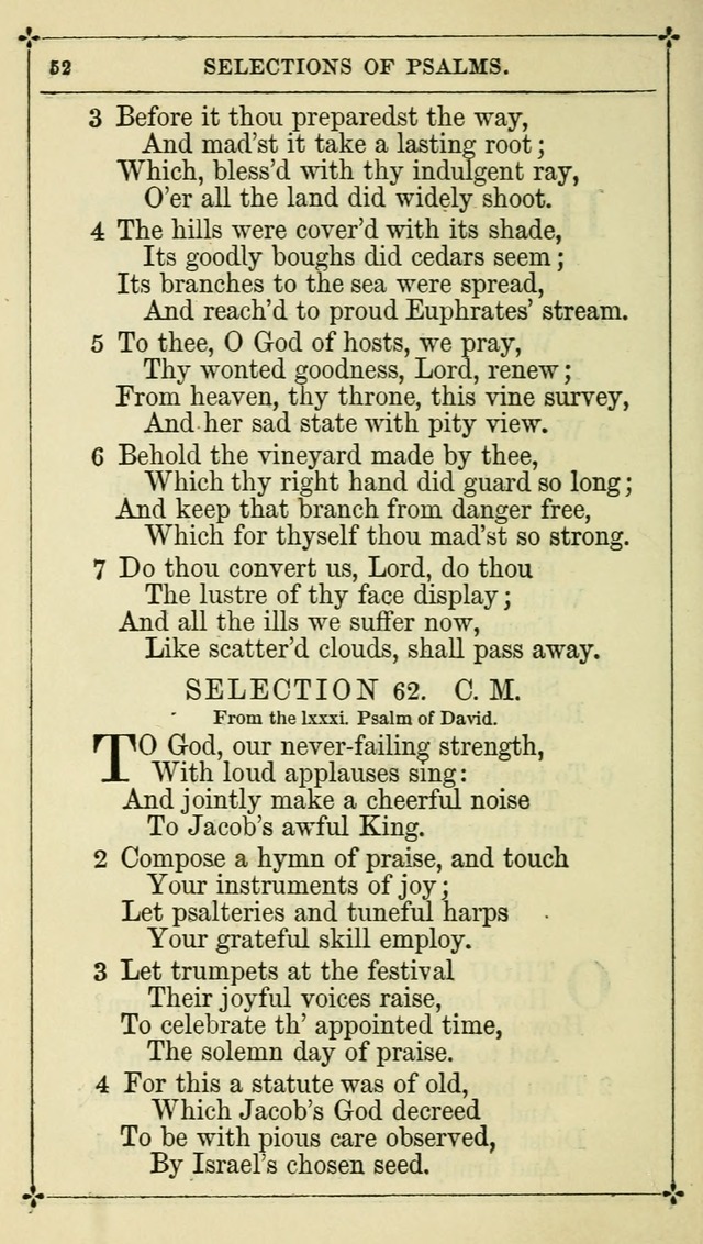 Selections from the Psalms of David in Metre: with hymns suited to the feasts and fasts of the church, and other occasions of public worship page 54