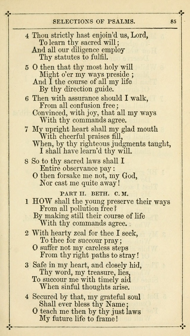 Selections from the Psalms of David in Metre: with hymns suited to the feasts and fasts of the church, and other occasions of public worship page 87