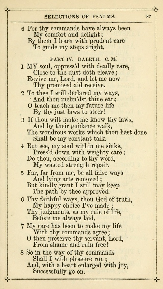 Selections from the Psalms of David in Metre: with hymns suited to the feasts and fasts of the church, and other occasions of public worship page 89