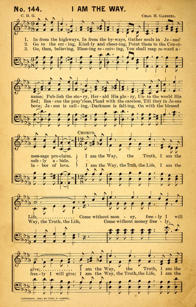 Songs of the Pentecost for the Forward Gospel Movement page 142