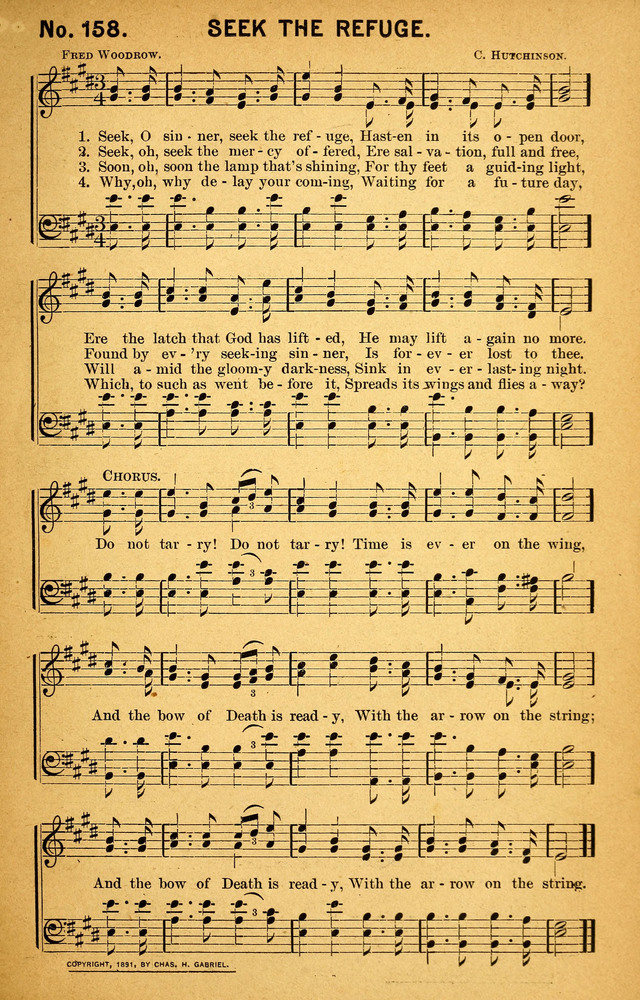 Songs of the Pentecost for the Forward Gospel Movement page 157