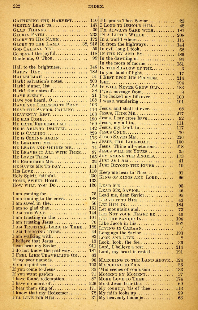 Songs of the Pentecost for the Forward Gospel Movement page 220