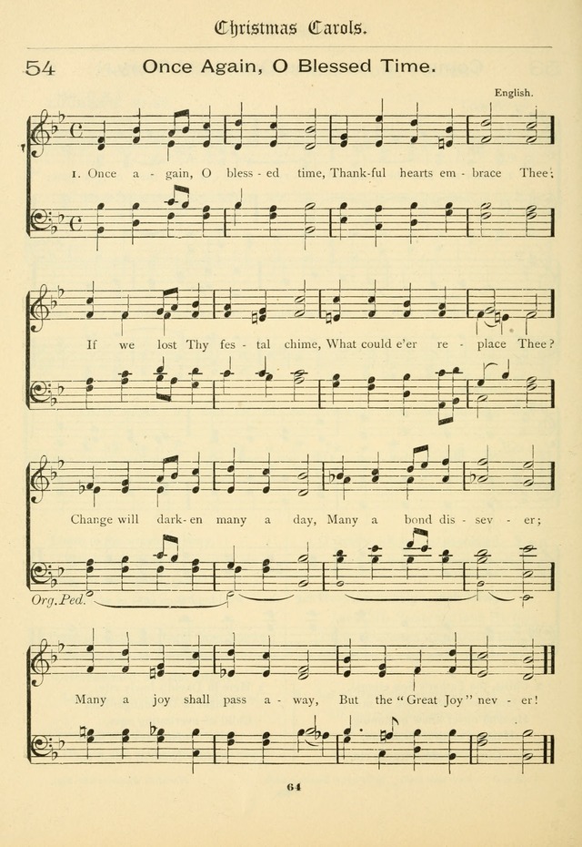 School and Parish Hymnal: with tunes page 65