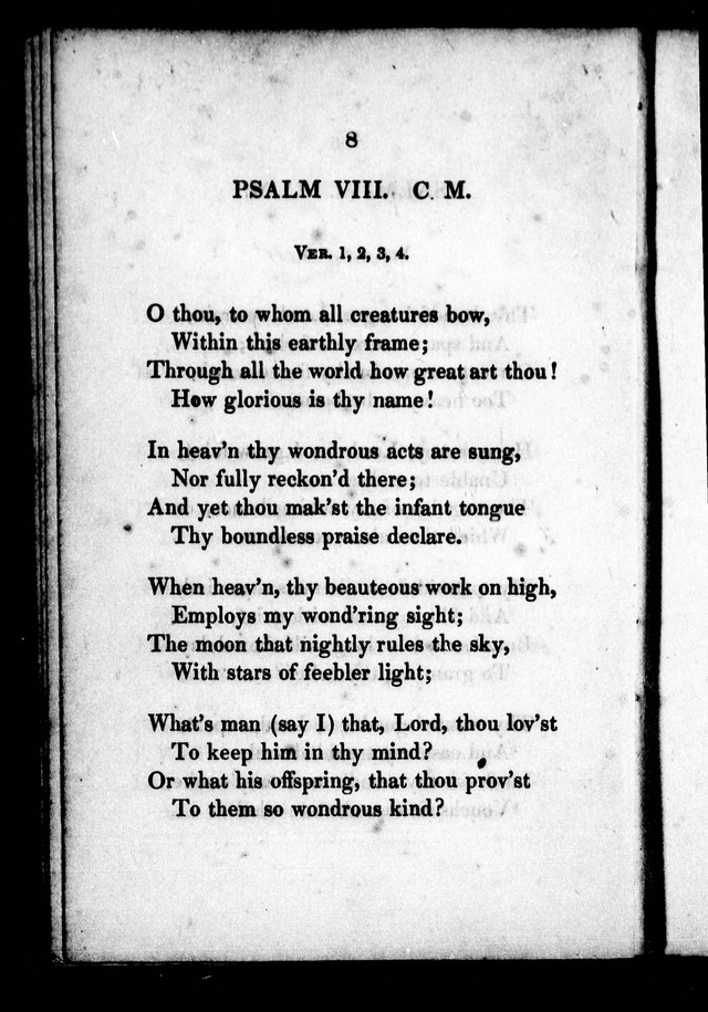 A Selection of Psalms, Hymns and Anthems, for every Sunday and principal festival throughout the year. for the use of congregations in the dioceses Quebec and Toronto. page 2