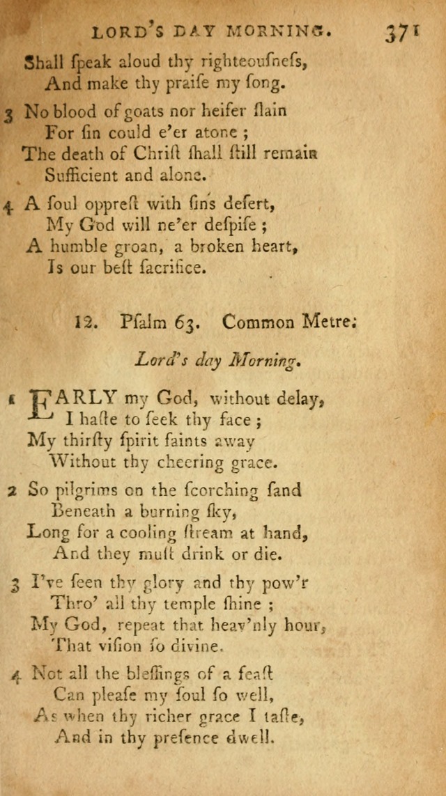 A Selection of Psalms and Hymns: done under appointment of the Philadelphian Association (2nd ed) page 387