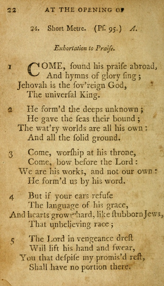 A Selection of Psalms and Hymns: done under appointment of the Philadelphian Association (2nd ed) page 42