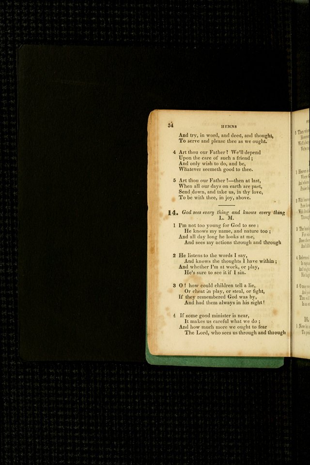 A Selection of Psalms and Hymns, for the use of Sunday Schools page 34