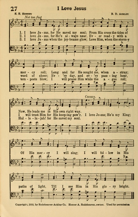 Spiritual Life Songs page 18