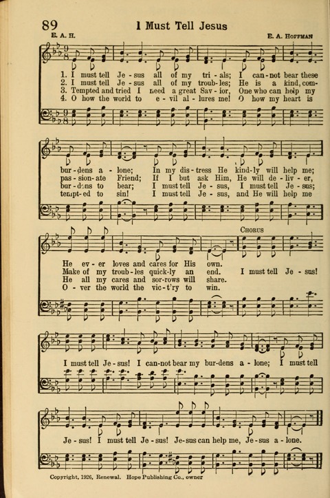 Spiritual Life Songs page 76