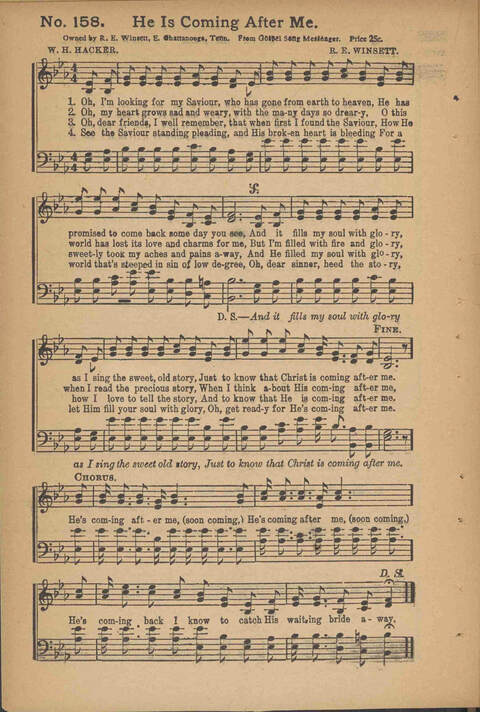 Songs of Pentecostal Power, Complete page 113