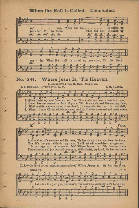 Songs of Pentecostal Power, Complete page 180
