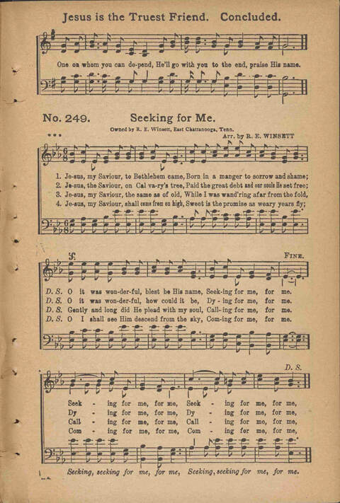 Songs of Pentecostal Power, Complete page 188
