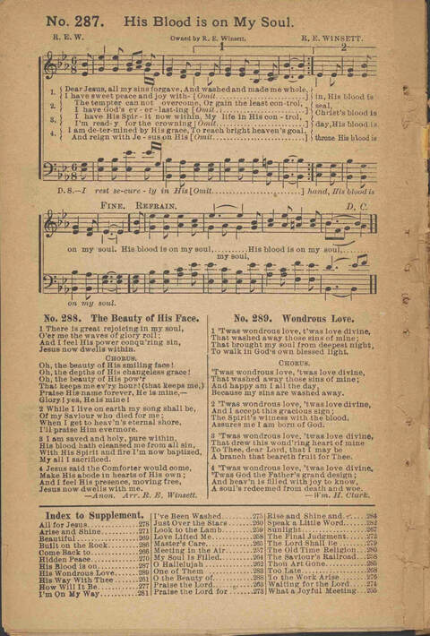 Songs of Pentecostal Power, Complete page 225