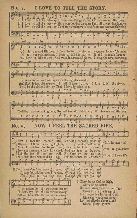 Songs of Pentecostal Power, Complete page 7