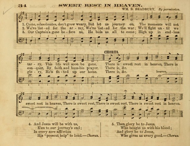 The Shining Star : A New Collection of Hymns and Tunes for Sunday Schools page 33