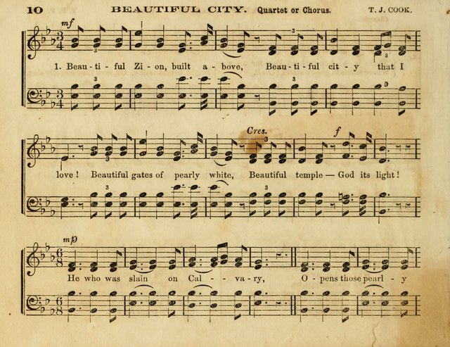 The Shining Star : A New Collection of Hymns and Tunes for Sunday Schools page 9