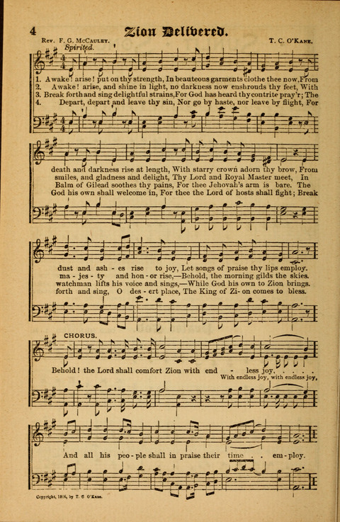 Sunlit Songs: for use in meetings for Christian worship or work page 4