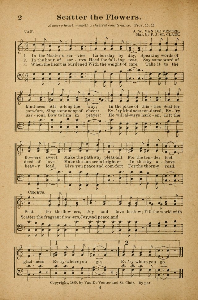 The Seed Sower: a collection of songs for Sunday schools and gospel meetings page 4