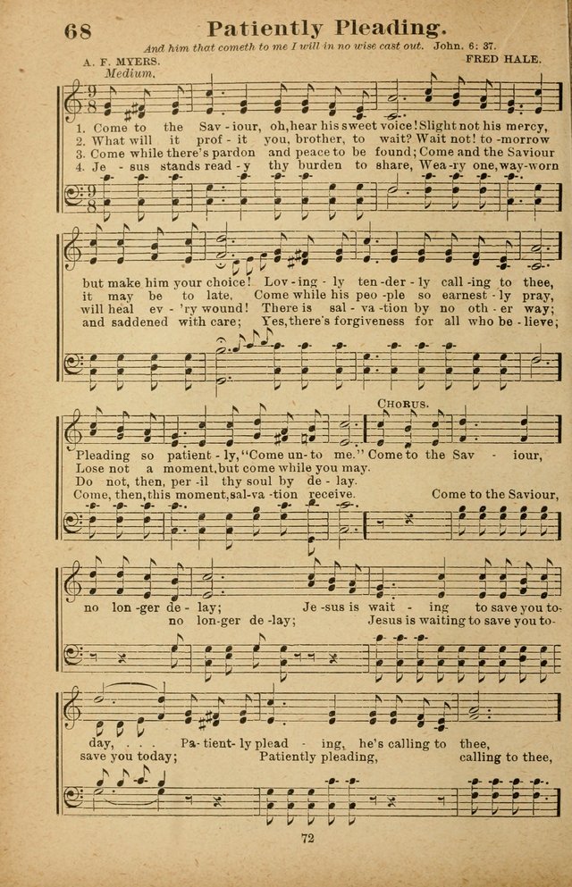 The Seed Sower: a collection of songs for Sunday schools and gospel meetings page 72