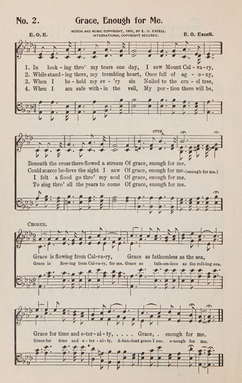 Service in Song: The cream of all the best songs, of all the best writers, together with Orders of Service for the Sunday School page 2