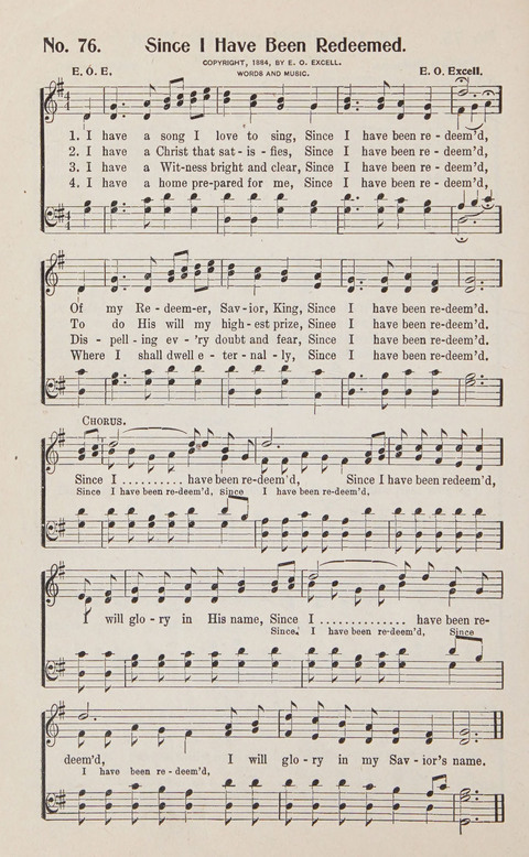Service in Song: The cream of all the best songs, of all the best writers, together with Orders of Service for the Sunday School page 76