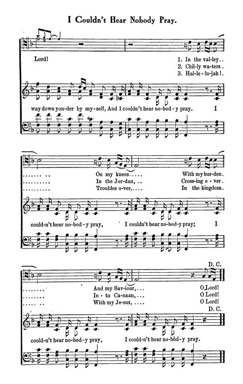 Songs and Spirituals of negro composition for revivals and congregational singing page 13