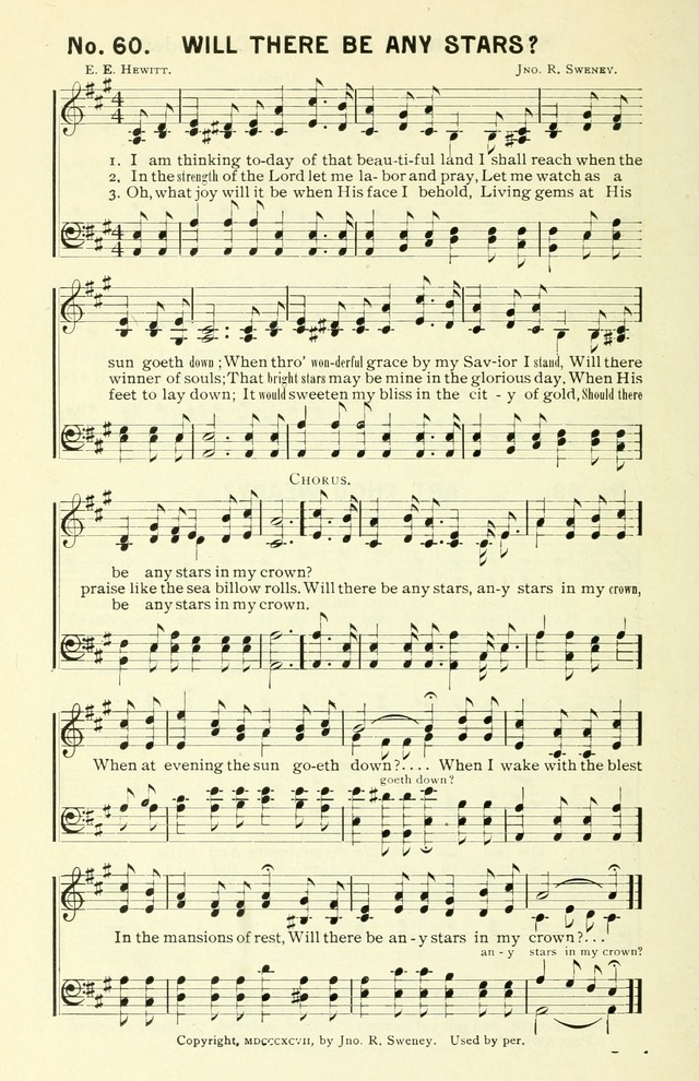 Sermons in Song No. 3: a collection of gospel hymns for use in the Sunday school, church prayer meeting, young people
