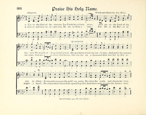 Sunday School Anthem and Chorus Book page 182