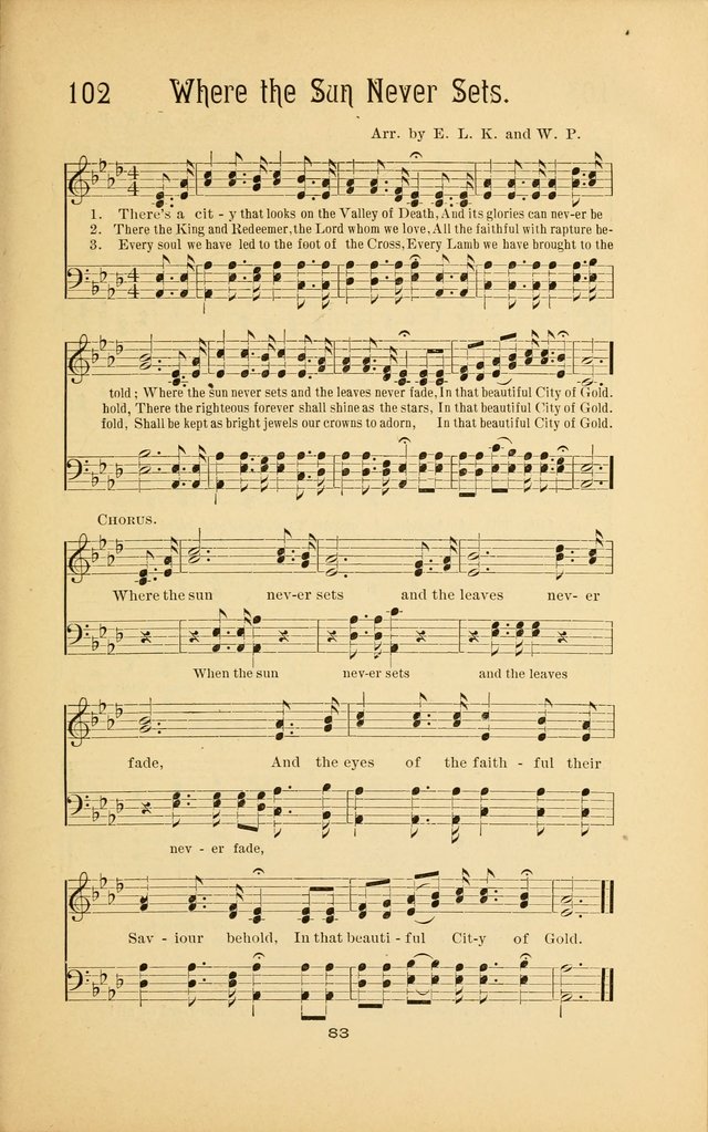 Songs and Solos used by the Christian Crusaders: in their Special Soul-Saving Work: and adapted for the church, grove, school, choir, and home page 82