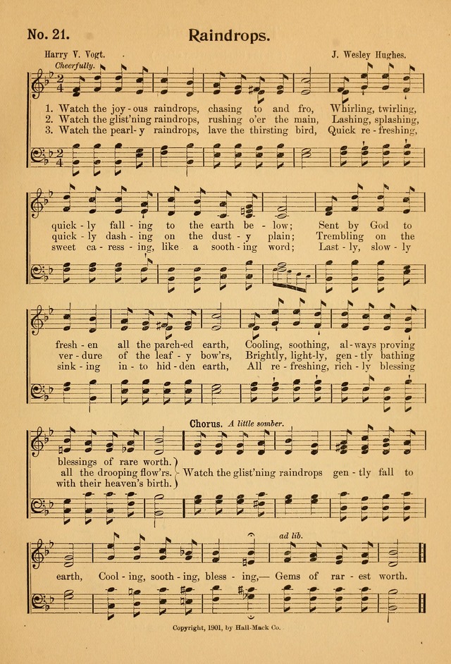 Song Stories: a collection of songs for the primary department of Sunday schools. page 30