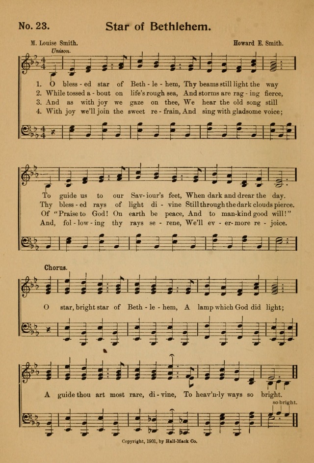 Song Stories: a collection of songs for the primary department of Sunday schools. page 33