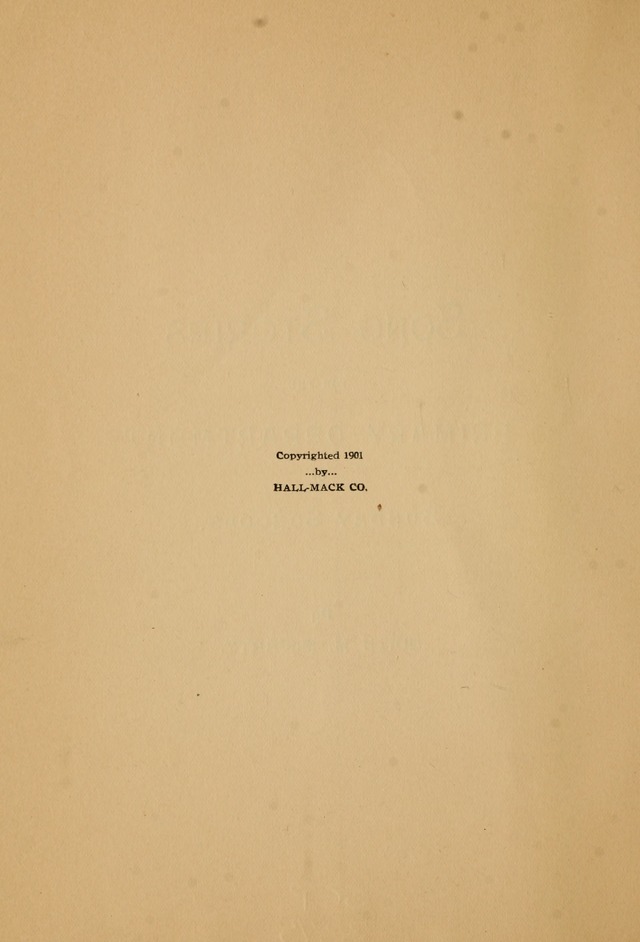Song Stories: a collection of songs for the primary department of Sunday schools. page 7