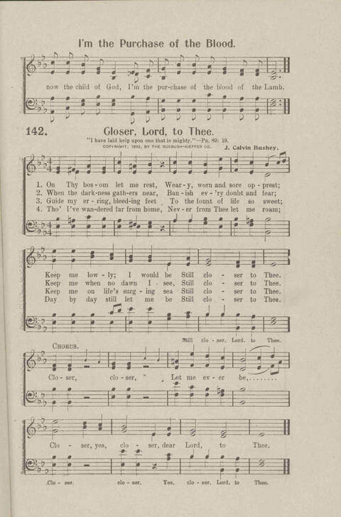 Salvation Songs: A collection of Songs and Hymns adapted to the needs of Revivals, Sabbath Schools, and Gospel Meetings Generally page 131