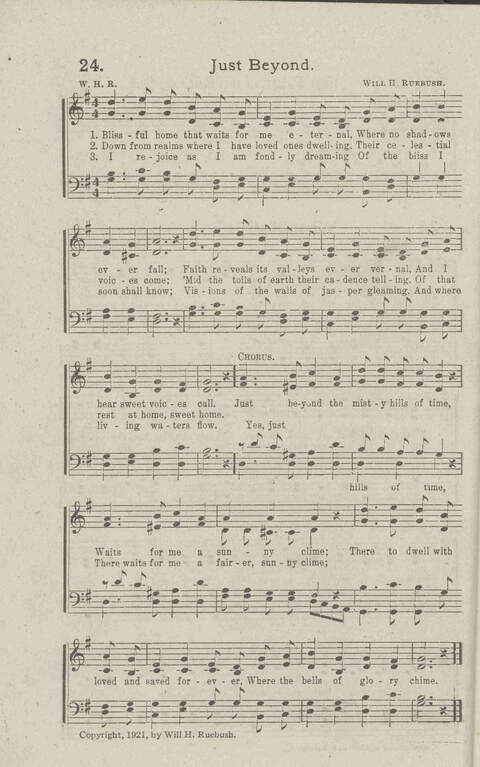 Salvation Songs: A collection of Songs and Hymns adapted to the needs of Revivals, Sabbath Schools, and Gospel Meetings Generally page 26
