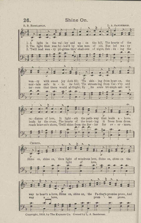 Salvation Songs: A collection of Songs and Hymns adapted to the needs of Revivals, Sabbath Schools, and Gospel Meetings Generally page 28