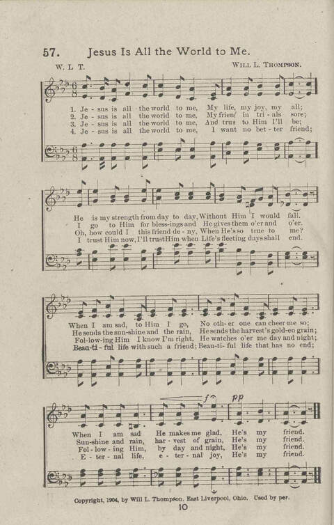 Salvation Songs: A collection of Songs and Hymns adapted to the needs of Revivals, Sabbath Schools, and Gospel Meetings Generally page 60