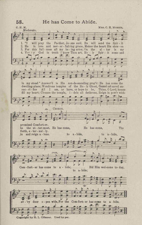 Salvation Songs: A collection of Songs and Hymns adapted to the needs of Revivals, Sabbath Schools, and Gospel Meetings Generally page 61