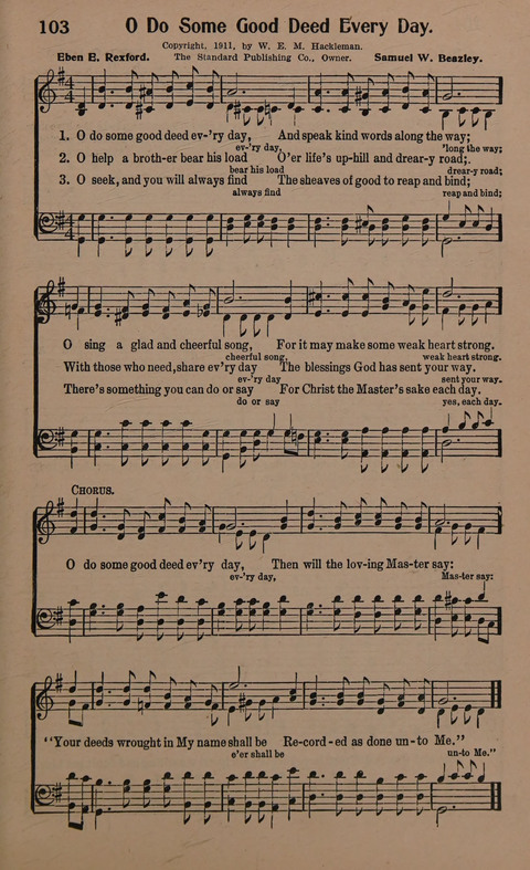 Sacred Solos and Duets: suitable for special music in church service, gospel meetings, Sunday school, Christian Endeavor, etc. page 113