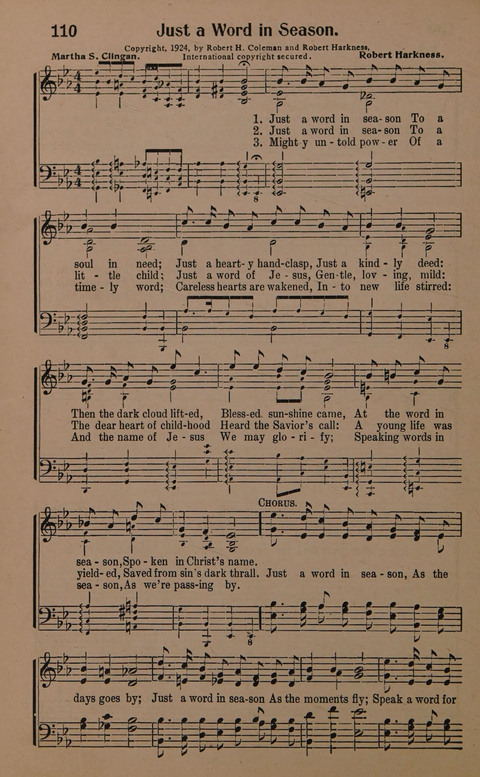 Sacred Solos and Duets: suitable for special music in church service, gospel meetings, Sunday school, Christian Endeavor, etc. page 120