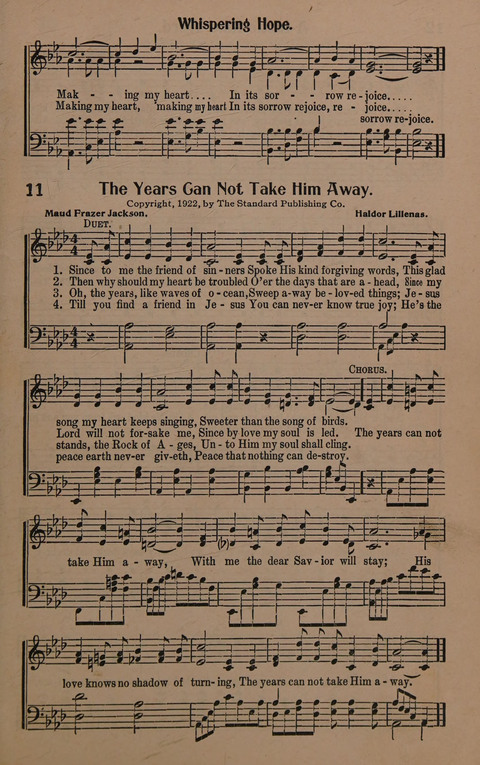 Sacred Solos and Duets: suitable for special music in church service, gospel meetings, Sunday school, Christian Endeavor, etc. page 13