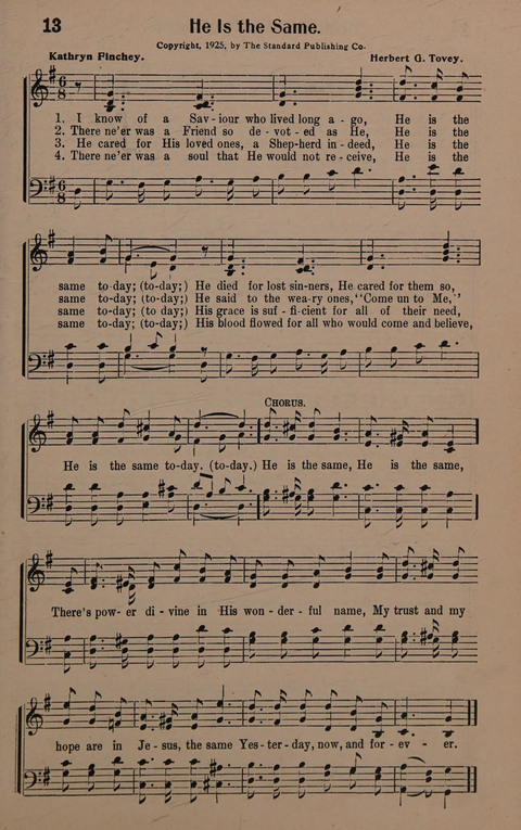 Sacred Solos and Duets: suitable for special music in church service, gospel meetings, Sunday school, Christian Endeavor, etc. page 15