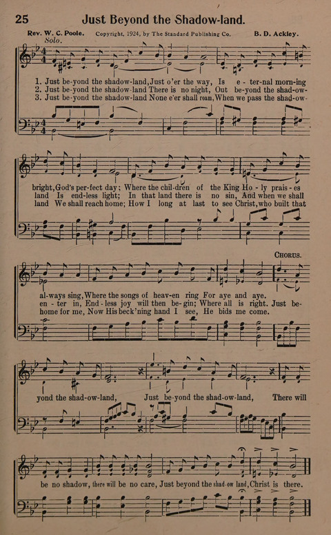 Sacred Solos and Duets: suitable for special music in church service, gospel meetings, Sunday school, Christian Endeavor, etc. page 27